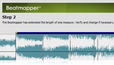 ACID Music Studio Beatmapper finds the tempo of your song so it can work with loops or for making mashups