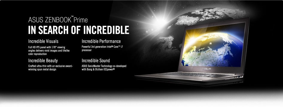 Worlds first 13.3 ultrabook