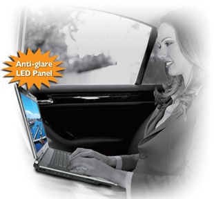 Comfortable viewing with anti-glare screens