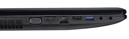 The ASUS X55 features several color choices to express your own style