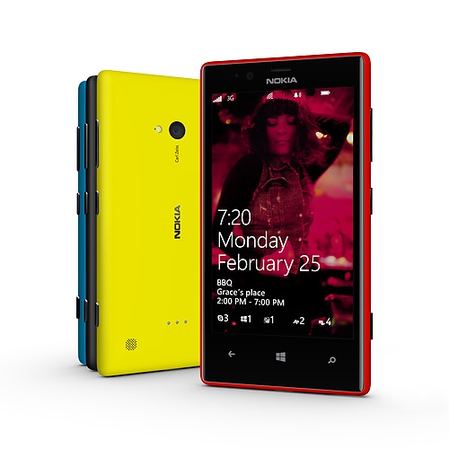 Nokia Lumia 720 unibody design