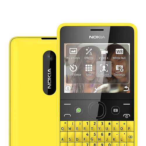 Nokia Asha 210 self-portrait