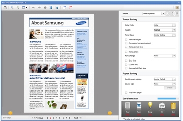 Cut energy and supply consumption