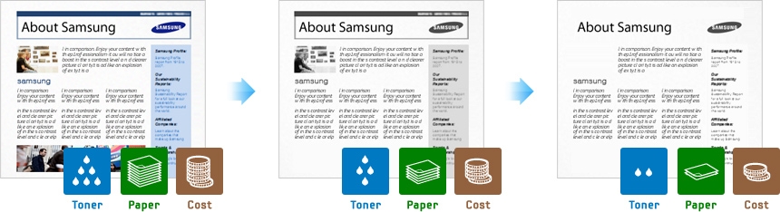 Cut energy and supply consumption