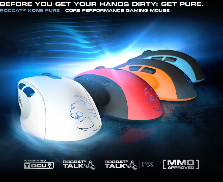 ROCCAT(TM) Savu - Mid-Size Hybrid Gaming Mouse