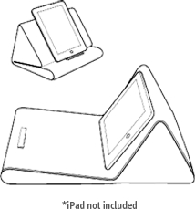 IPEVO PadPillow Pillow Stand for iPad 