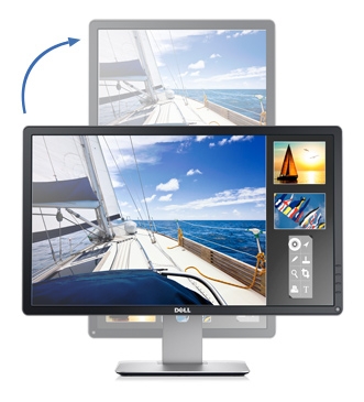 Dell 23 Monitor P2314H - Flexible viewing features
