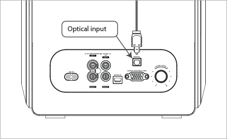 Optical input