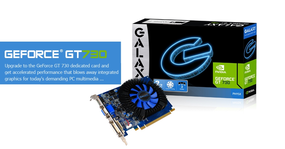 Drivers galaxy gt 730 2gb ddr3 Windows 7 Download