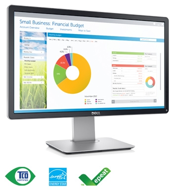 Dell 22 Monitor P2214H - Environment-conscious design