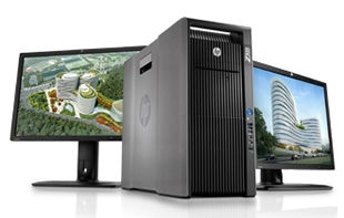 HP Z820 workstation processors