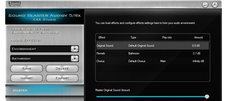 Fine-tune your EAX settings