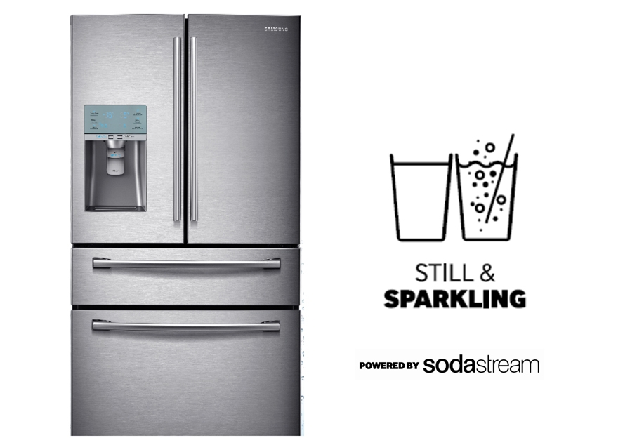 Enjoy STILL & SPARKLING, now with counter depth