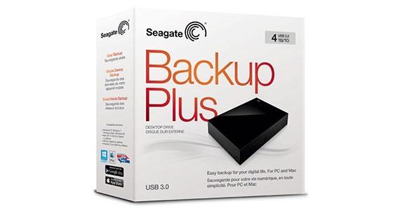 Seagate® Backup Plus Desktop Drive