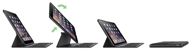 QODE Ultimate Pro Keyboard Case for iPad Air