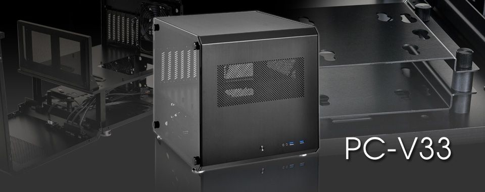 Lian Li Pc V33wx Midi Tower Case No Psu Black Techbuy Australia Lian Li Pc V33wx Midi Tower Case No Psu Black Techbuy Australia