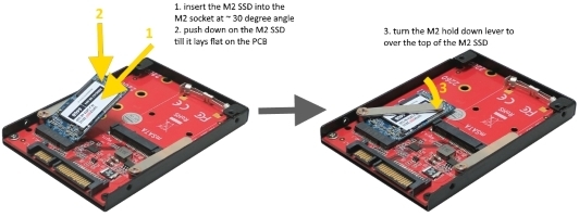 2.5 CF Flash drive