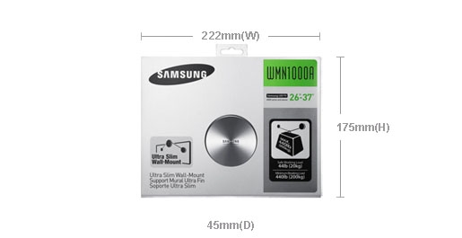 Dimension of WMN1000A