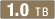 1.0TB