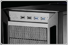 2 front panel USB 3.0 ports