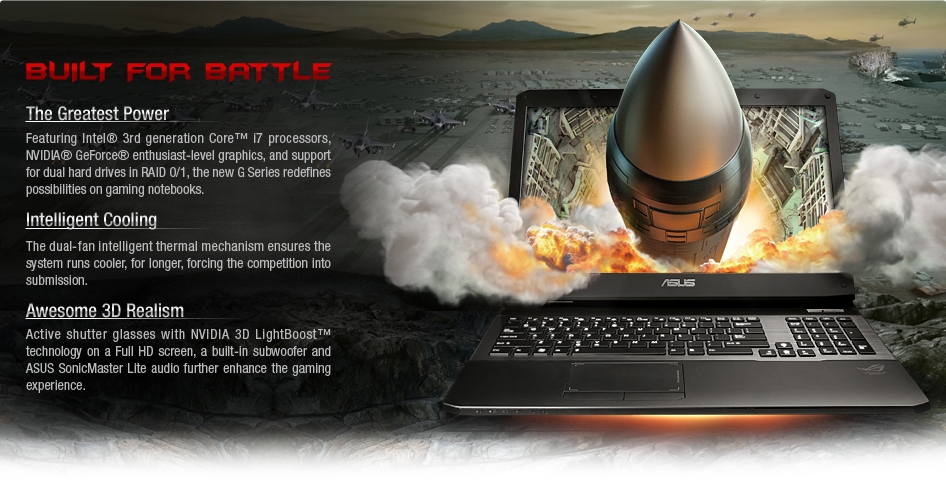Uncompromising power with the most advanced CPU and GPU technology