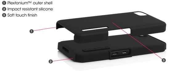 BlackBerry Z10 DualPro Case Features
