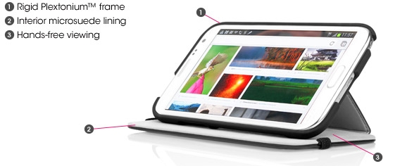 Samsung Galaxy Note II LGND Folio Features