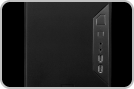 Front I/O ports: <br />
- 2 x USB 3.0 <br />
- Audio In/Out