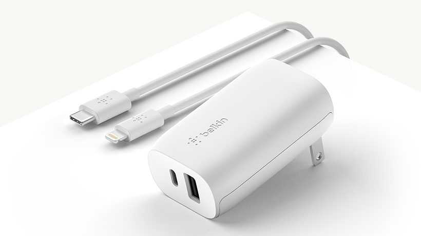 BOOSTCHARGE Wall Charger and Lightning Cable