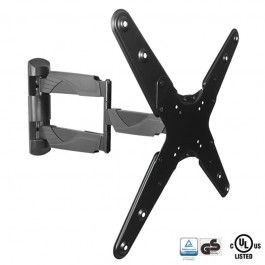Brateck Economy Type Full Motion Tv Wall Mount 23 55 Rps Satellite