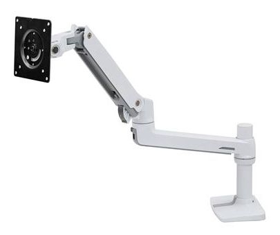 45-490-216 | Ergotron LX Desk Monitor Arm Mount (No Grommet