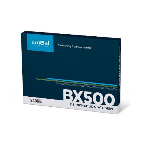 Crucial 240gb Bx500 2 5 Sata Ssd Ct240bx500ssd1 Techbuy Australia