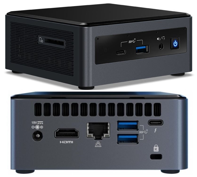 BXNUC10I7FNHN | Intel NUC 10 Performance kit - NUC10i7FNHN