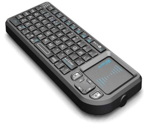 Rii MWK01 Rii Mini Wireless Keyboard w. Touchpad - Black | Techbuy