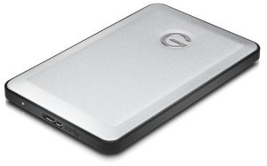 0G02871 | G-Technology 500GB G-Drive Slim Hard Drive (7200RPM) - USB3.0, Silver | Techbuy Australia