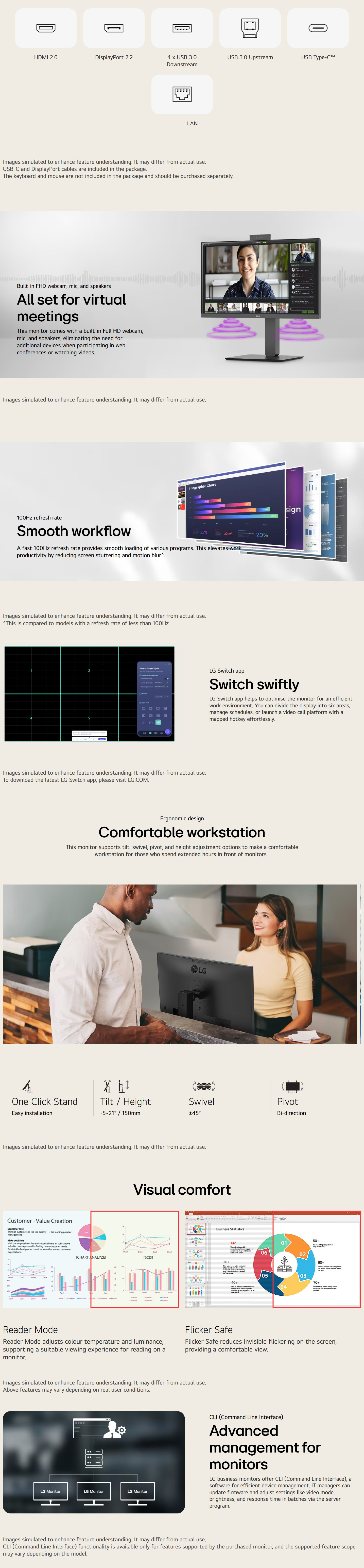 Monitors-LG-24in-FHD-IPS-100Hz-USB-C-Webcam-Monitor-24BA850-B-3