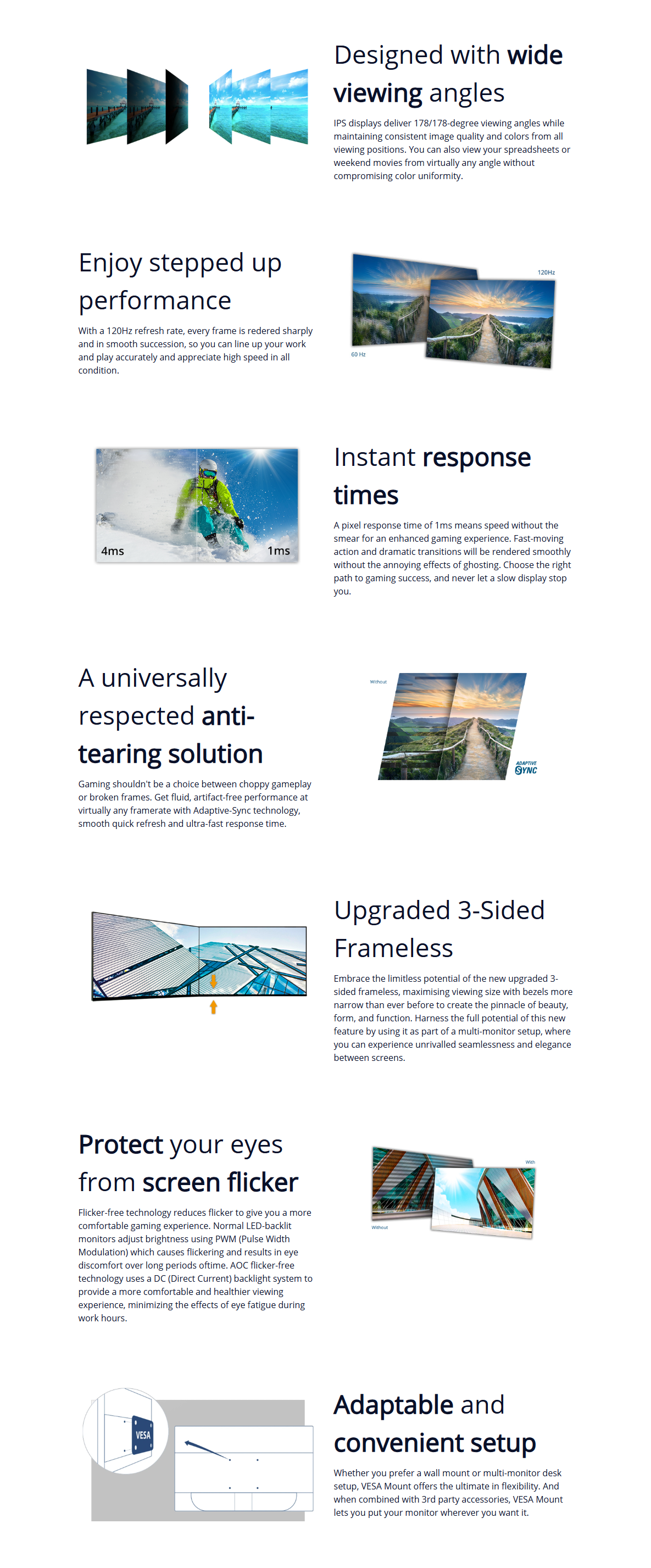 AOC 27B36H3 27inch 120Hz FHD IPS Monitor