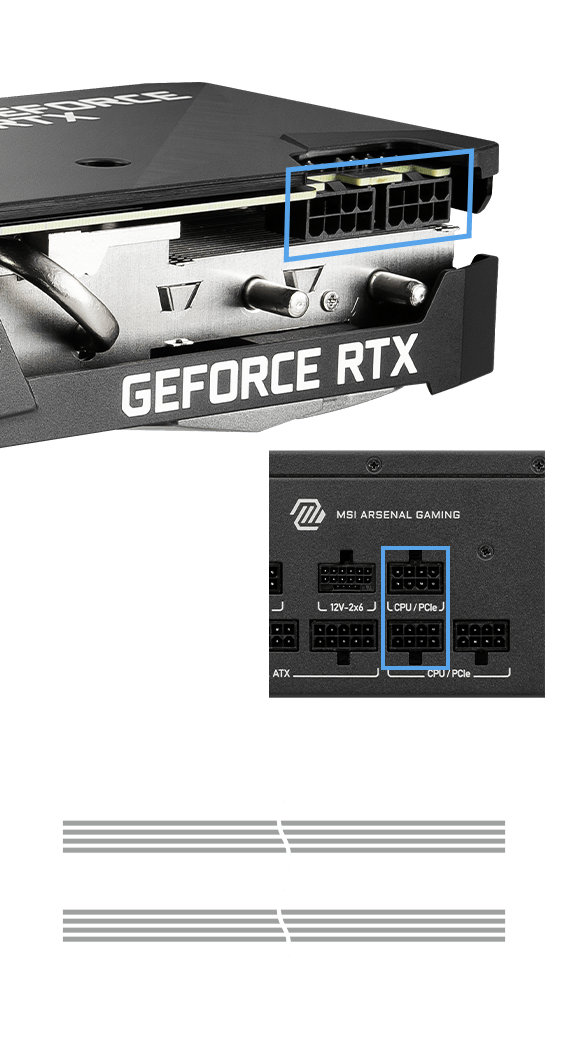 2 x 8-pin VGA Power Connector