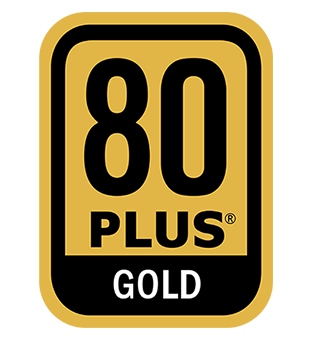 80 PLUS Gold certification logo