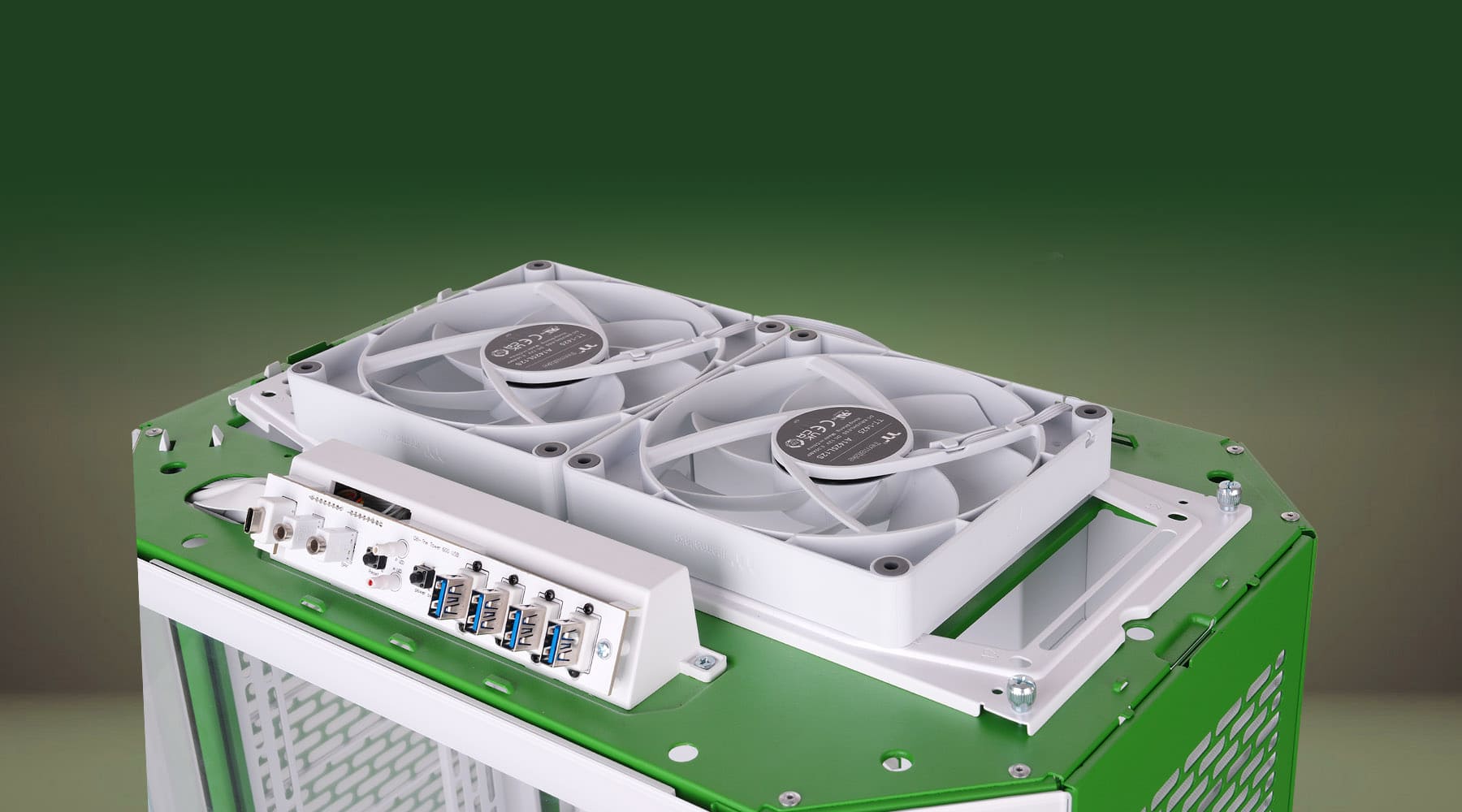Two CT140 PC Cooling Fans Pre-installed