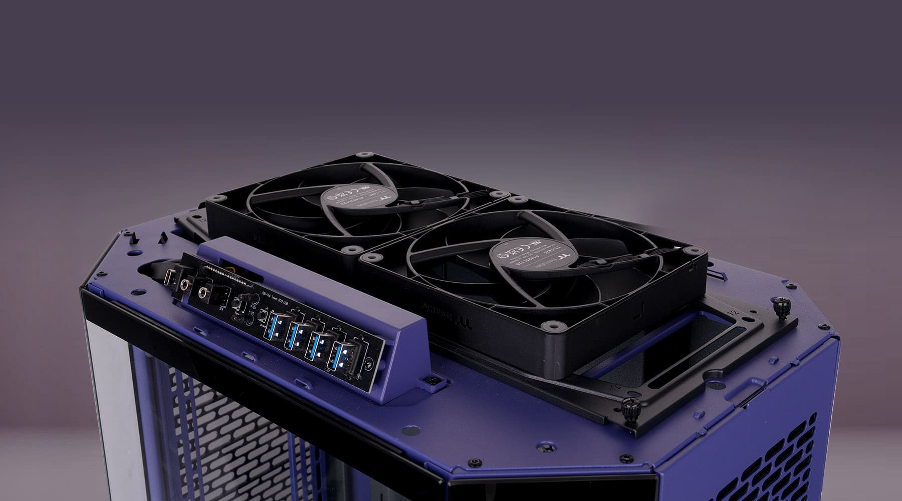 Two CT140 PC Cooling Fans Pre-installed