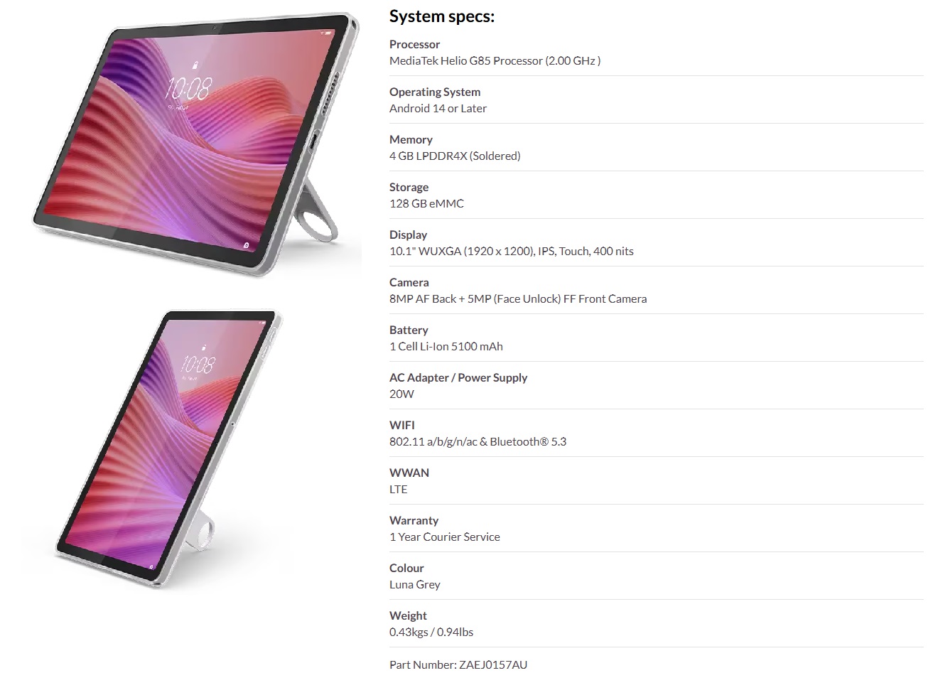 Product Screenshot