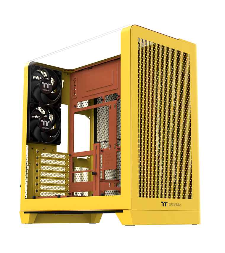 The Tower 250 Mint Strawberry Mini Tower Chassis with cooling support
