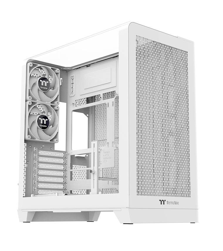 The Tower 250 Mint Strawberry Mini Tower Chassis with cooling support