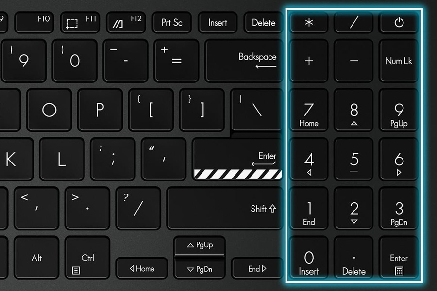 ASUS ErgoSense keyboard