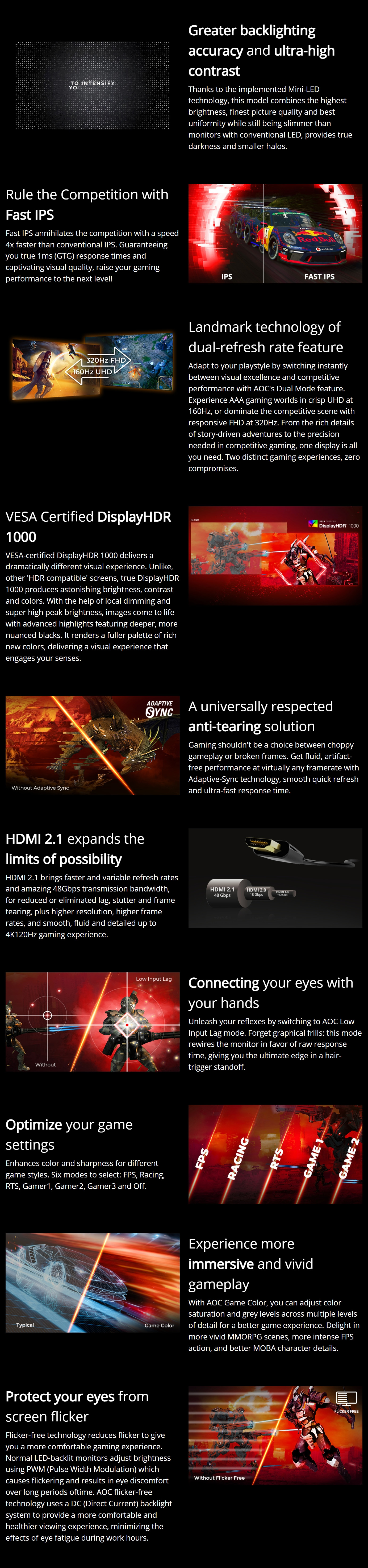 Monitors-AOC-27in-FHD-320Hz-UHD-160Hz-Dual-Refresh-Rate-Fast-IPS-Mini-LED-Gaming-Monitor-U27G4XM-2