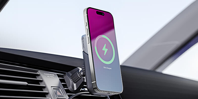 Matrix___Flow_Car_Charger_With_Iphone_15_Pro_Lifestyle_Left_Down_Image