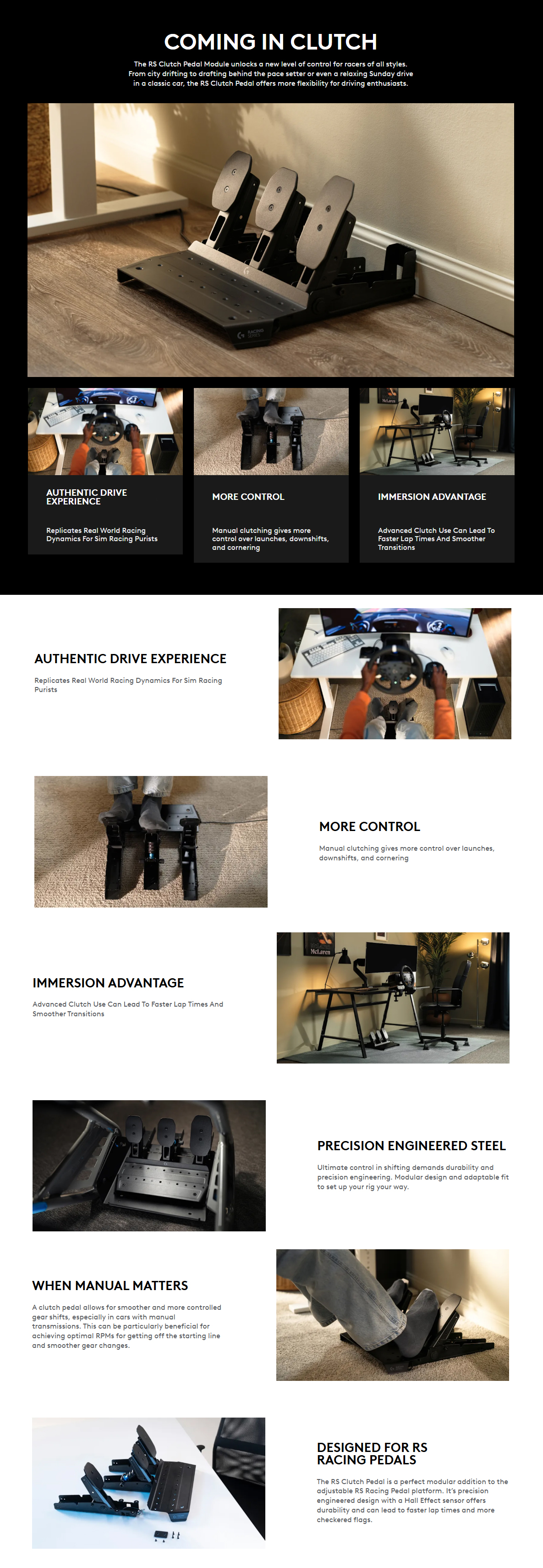 Logitech G RS Clutch Module