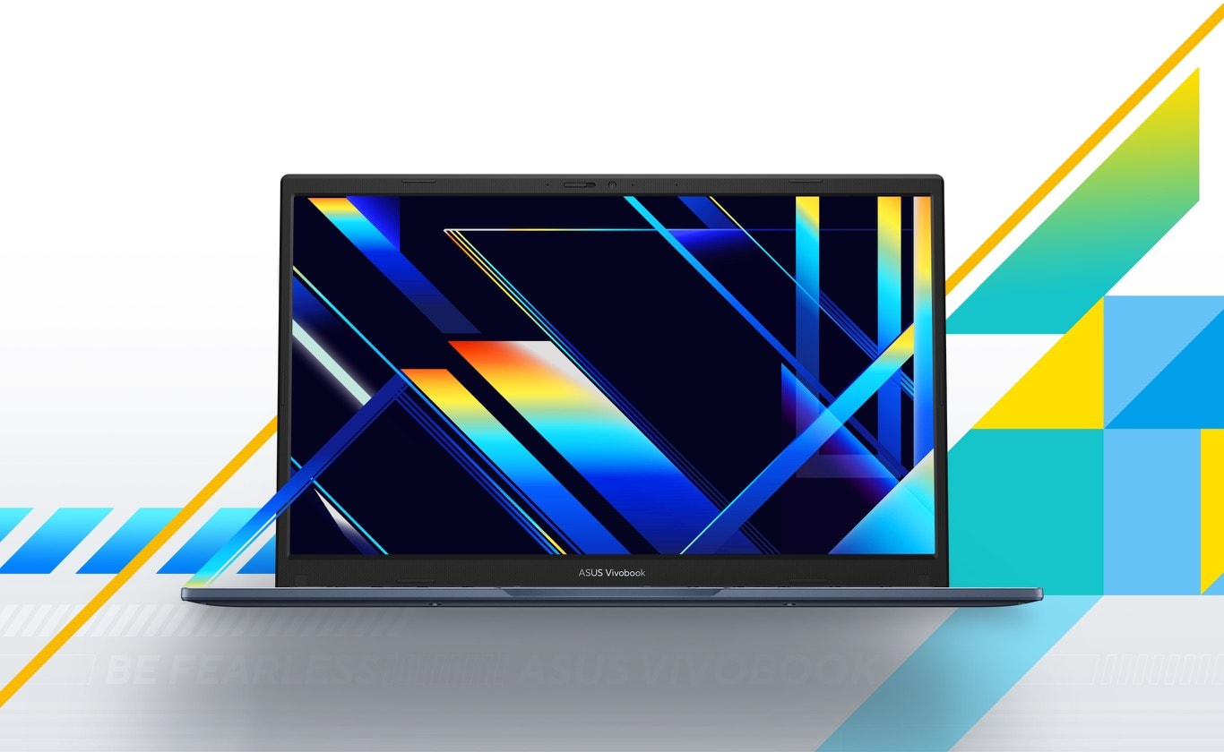 Vivobook 14 delivers beautifully clear visuals with its three-sided slim-bezel NanoEdge display. The wide viewing angles maintain great quality even for off-center viewing, and the TV Rheinland eye-care certification ensures low blue-light levels that reduce the risk of eye strain during long viewing sessions. 