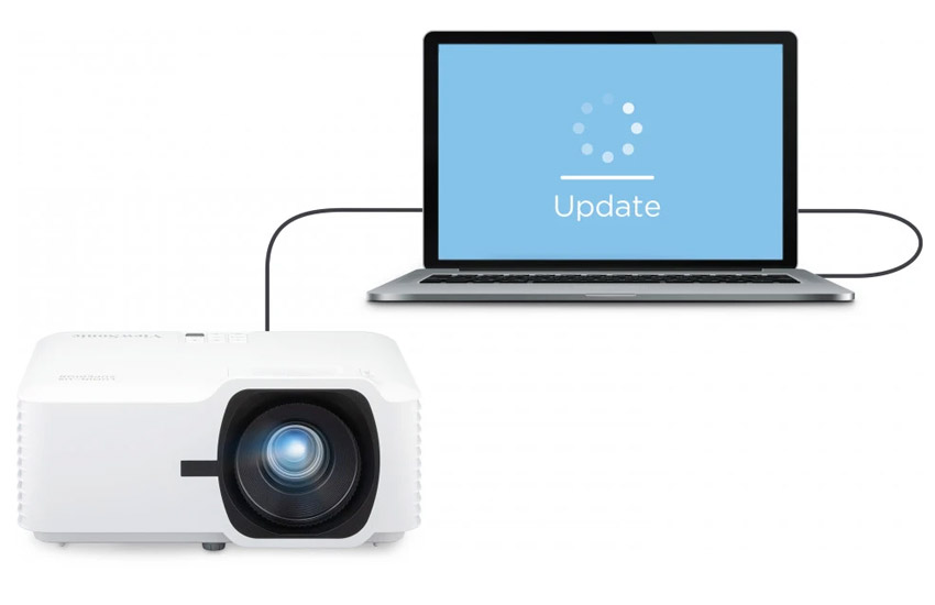 A Simpler Way to Update Projector Software